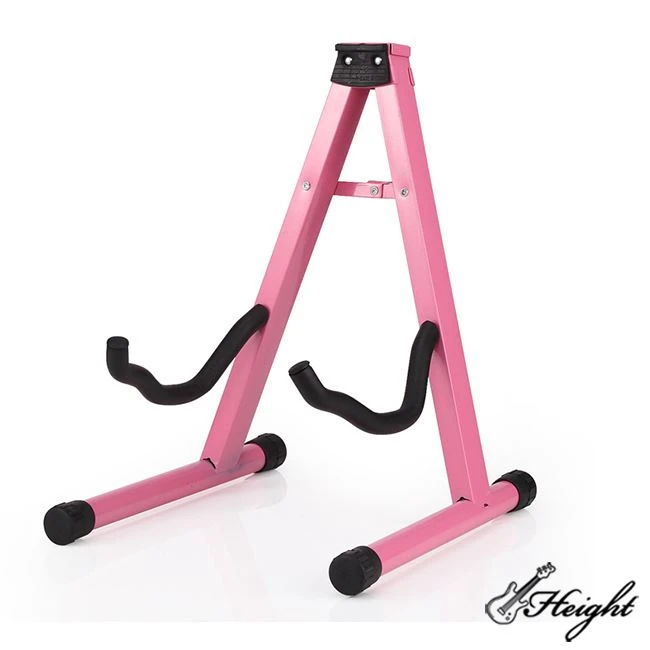 GUITAR STAND WITH PINK COLOR