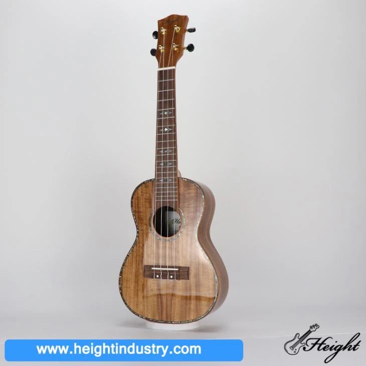 23 Inch High Gross Laminate KOA Wood Ukulele