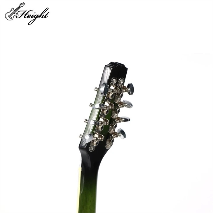 Green Burst Mandolin- Neck